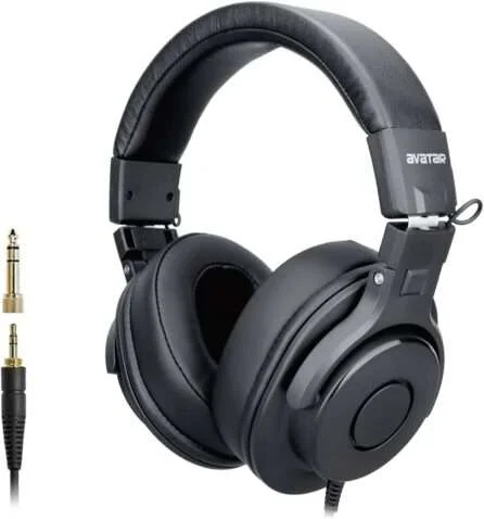 Studio Headphones With Long Cable